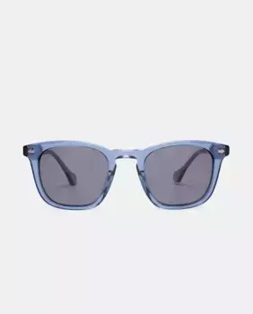 МУЖСКИЕ СОЛНЦЕЗАЩИТНЫЕ ОЧКИ ИЗ АЦЕТАТА ПРЯМОУГОЛЬНОЙ ФОРМЫ Scalpers, синий