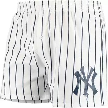 Мужские спортивные белые боксеры New York Yankees Vigor Concepts