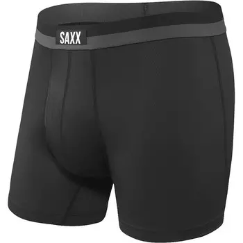 Мужские спортивные боксеры с сеткой Bb Fly Saxx Underwear, черный