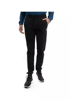 Мужские спортивные брюки Basalt с кулиской, боковыми карманами и квадратным логотипом ROADSIGN australia, черный