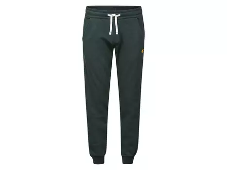Мужские спортивные брюки Livergy x Grand Polo с манжетами, зеленый