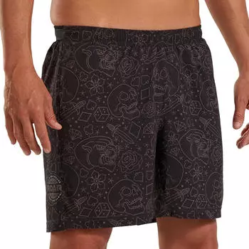 Мужские спортивные брюки LTD Running 7 Short - Black Roar ZOOT, черный