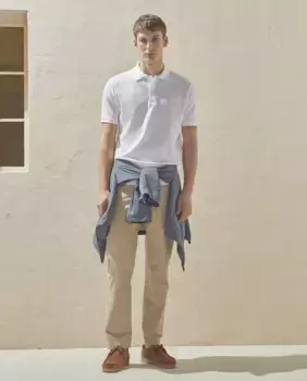 Мужские спортивные брюки прямого кроя из хлопкового эластомера Dustin, цвет Camel