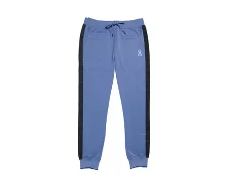 Мужские спортивные брюки с эластичной резинкой до щиколотки Psycho Bunny Bal Harbour B6P995U1CP-BHA, синий