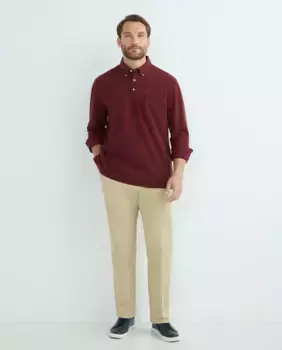 Мужские спортивные брюки с двумя складками, большие размеры Emidio Tucci, темно-синий