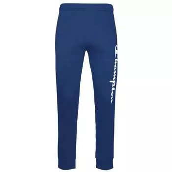 Мужские спортивные брюки с манжетами в рубчик CHAMPION, цвет blau