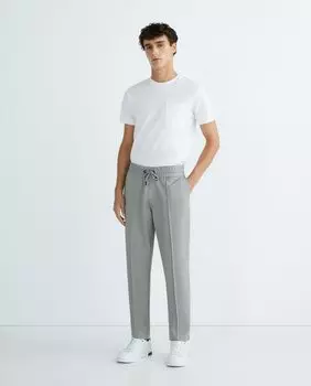 Мужские спортивные брюки с отстрочкой Guess, серый