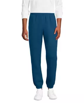 Мужские спортивные брюки Serious Sweats Jogger Lands' End, синий