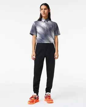 Мужские спортивные брюки узкого кроя Lacoste, черный