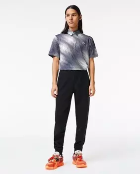 Мужские спортивные брюки узкого кроя Lacoste, черный