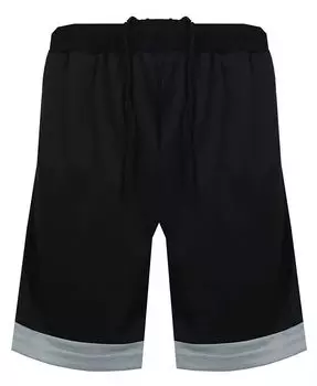 Мужские спортивные сетчатые шорты премиум-класса Active Moisture Wecking с отделкой Galaxy By Harvic, черный