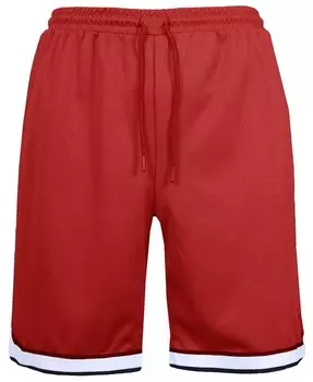 Мужские спортивные сетчатые шорты премиум-класса Active Moisture Wecking с отделкой Galaxy By Harvic, красный