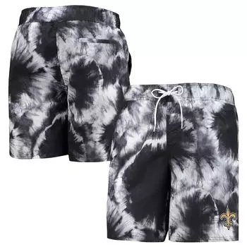 Мужские спортивные шорты Carl Banks Black New Orleans Saints Splash Volley Swim Shorts G-III