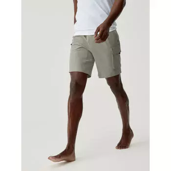 Мужские спортивные шорты из спортивной ткани BORN LIVING YOGA, цвет beige