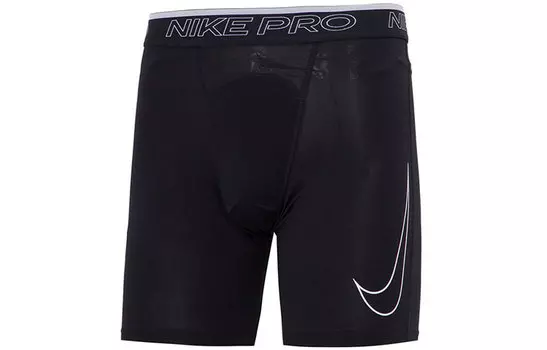 Мужские спортивные шорты Nike с логотипом, черный