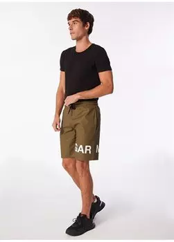 Мужские спортивные шорты нормального цвета хаки KBHX S210 GARMENTS_GARMENTS LOOSE F Ko Samui, хаки