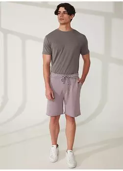 Мужские спортивные шорты стандартного кроя сиреневого цвета L231408505_Sweat Shorts Lee