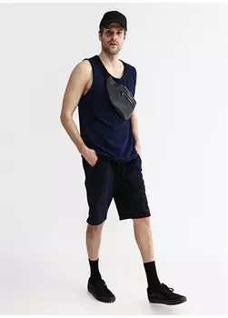 Мужские спортивные шорты темно-синего цвета E-MADDOX Black On Black, темно-синий