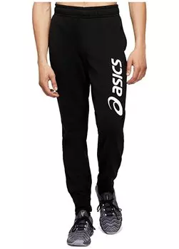 Мужские спортивные штаны чёрно-оранжевого цвета 2031A977-005 ASCS BG LOGO Asics, черный