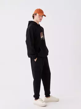 Мужские спортивные штаны для бега стандартного кроя LCW Casual, новый черный