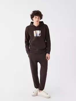 Мужские спортивные штаны для бега стандартного кроя LCW Casual, темно коричневый