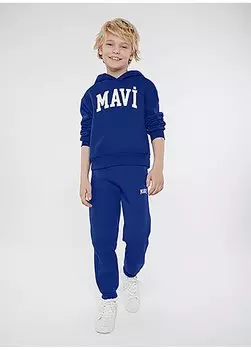 Мужские спортивные штаны Elastic Leg Saks синие Mavi