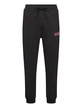 Мужские спортивные штаны Hugo Diqomo из плотного хлопка с завязками, черные Hugo Boss