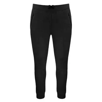 Мужские спортивные штаны из флиса New Balance стрейч с графическим логотипом mp11143 New Balance, черный