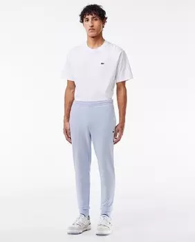 Мужские спортивные штаны Lacoste Jogger из органического хлопкового флиса Lacoste, светло-синий