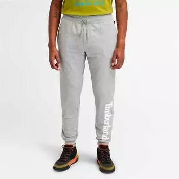 Мужские спортивные штаны Northwood US Wordmark Logo Brushback Timberland, цвет grey heather