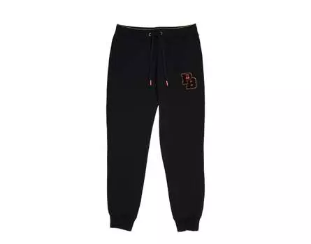 Мужские спортивные штаны Psycho Bunny Patchin Chenille Bunny Black B6P850U1FT-BLK