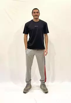 Мужские спортивные штаны с 3 нитками и отделкой SPR24EA74 Sperlife, светло-серый