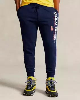 Мужские спортивные штаны с логотипом Polo Sport Polo Ralph Lauren, тёмно-синий