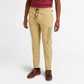 Мужские спортивные штаны с рисунком в стиле US Brushback Timberland, цвет lemon pepper