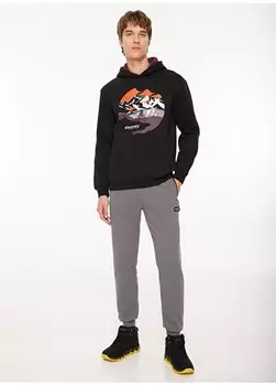 Мужские спортивные штаны серого меланжа D3WM-EA11 Discovery Expedition, серый меланж