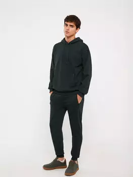 Мужские спортивные штаны Slim Fit для джоггеров LCW Casual, темно-зеленый