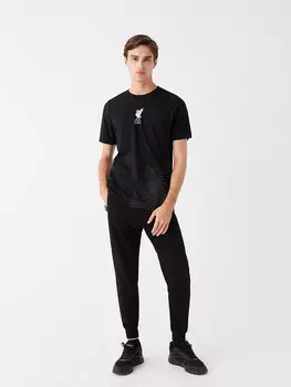 Мужские спортивные штаны Slim Fit для джоггеров LCW Active, новый черный