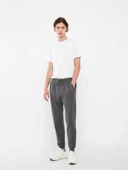Мужские спортивные штаны Slim Fit для джоггеров LCW Casual, антрацит меланж