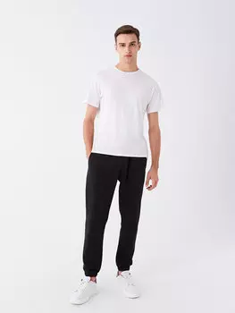 Мужские спортивные штаны Slim Fit для джоггеров LCW Casual, новый черный