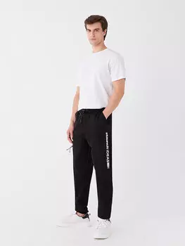 Мужские спортивные штаны Slim Fit для джоггеров LCW Casual, новый черный