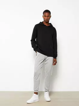 Мужские спортивные штаны Slim Fit с принтом LCW Casual