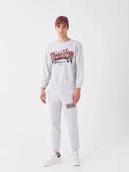 Мужские спортивные штаны стандартного кроя CALMERA MODA, серый меланж