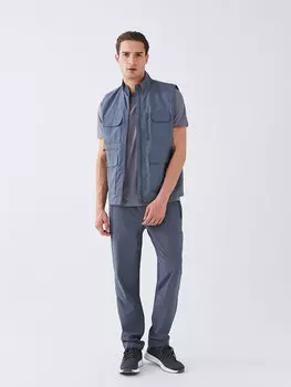 Мужские спортивные штаны стандартного кроя LCW OUTDOOR, темно-серый