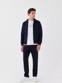 Мужские спортивные штаны стандартного кроя LCWAIKIKI Classic, темно-синий