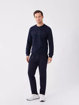 Мужские спортивные штаны стандартного кроя LCWAIKIKI Classic, темно-синий