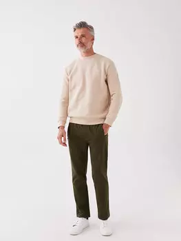 Мужские спортивные штаны стандартного кроя LCWAIKIKI Classic, хаки