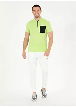 Мужские спортивные штаны узкого кроя цвета экрю с нормальной талией MARK Pierre Cardin, экрю