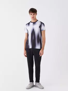 Мужские спортивные штаны узкого кроя LCW Active, новый черный