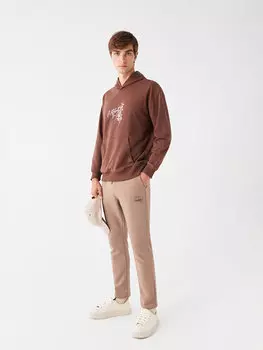 Мужские спортивные штаны узкого кроя LCW Casual, светло-коричневый