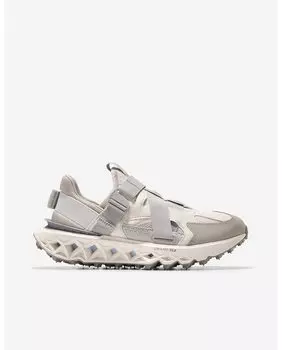 Мужские спортивные кроссовки в сочетании белого и серого цветов с регулируемым ремешком Cole Haan, белый